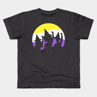 Witches Vote-NonBinary Pride! Kids T-Shirt